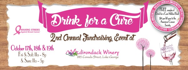 Adirondack Winery Drink-for-a-Cure Facebook Header